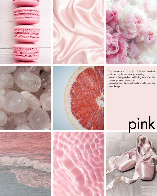 In the realm of the senses: the colour Pink