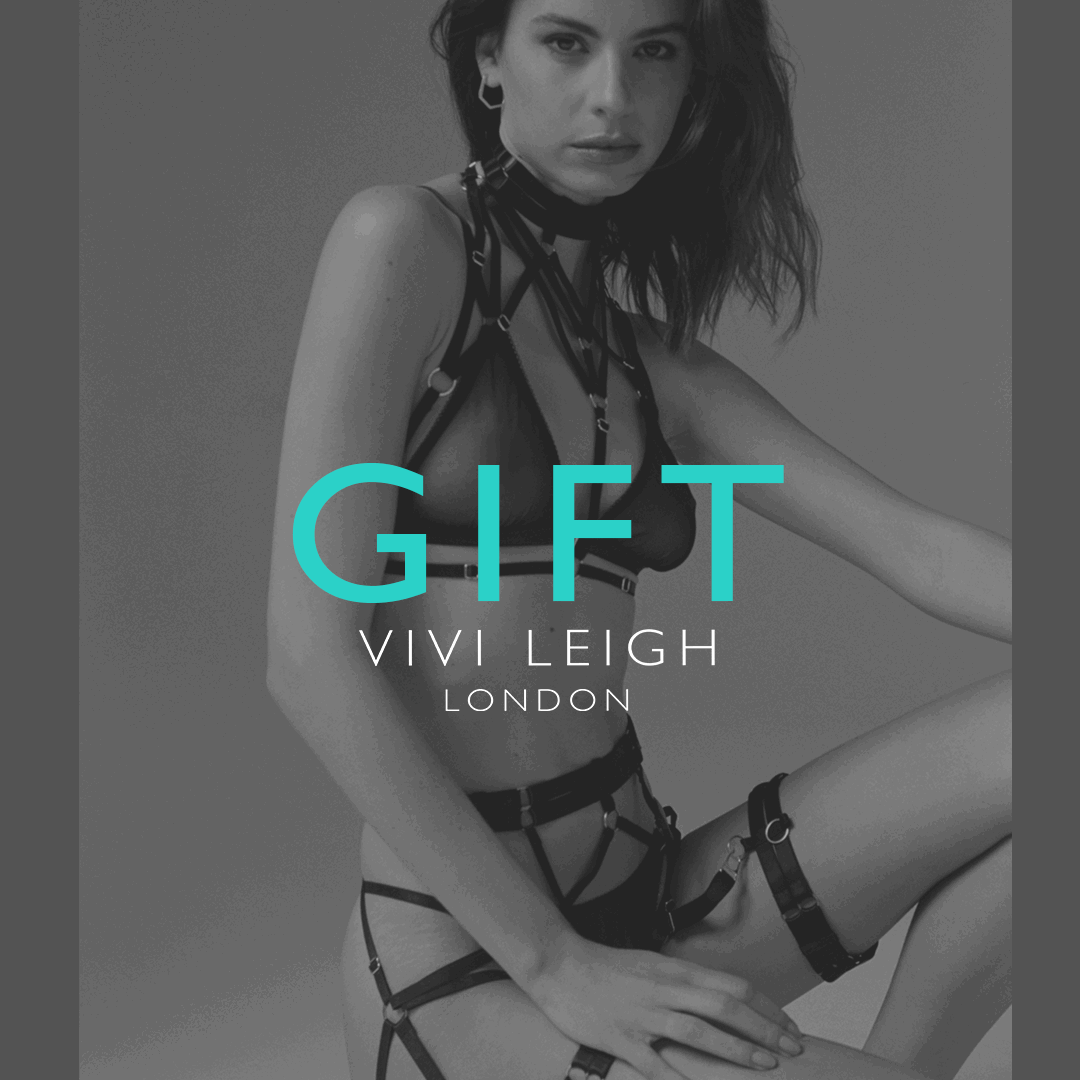 VIVI LEIGH LONDON Gift Card sexy harness luxury lingerie Vivi Leigh London Gift Card uk sustainable brand