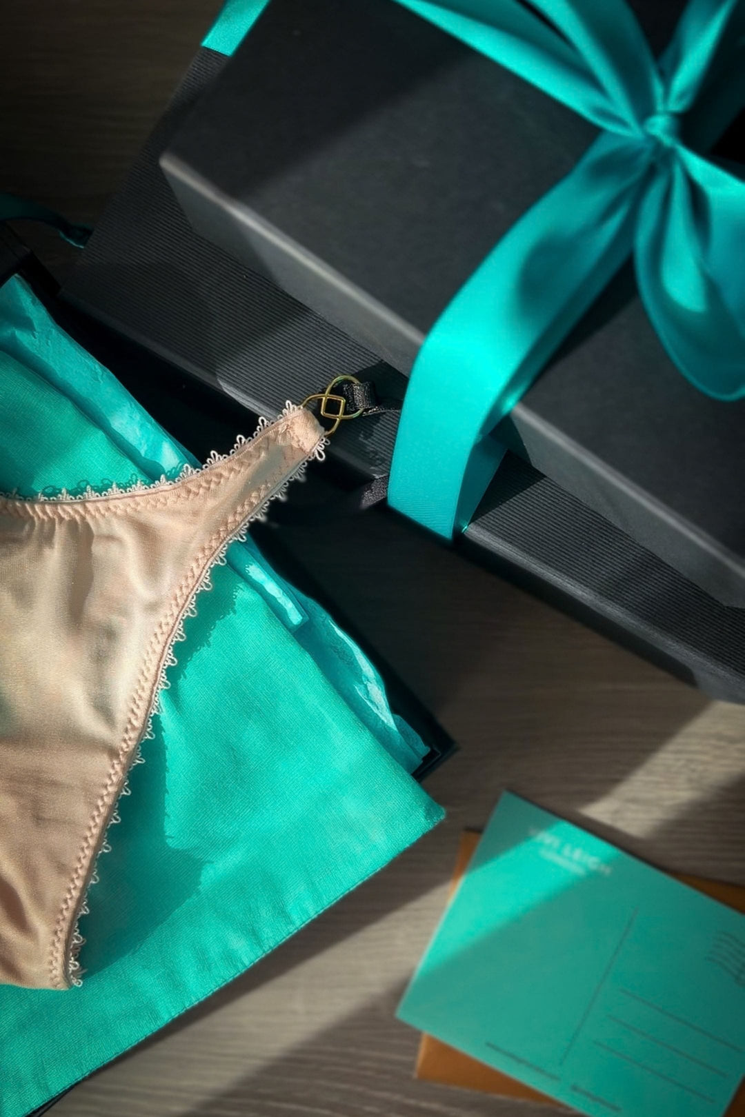 Vivi Leigh London gift wrap Signature Gift Wrap Signature Gift Wrap sexy harness luxury lingerie Signature Gift Wrap uk sustainable brand